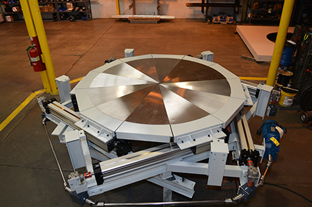 Circular Work Platform by Autoquip