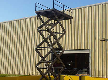 T4 Quad Scissor Lift by Autoquip