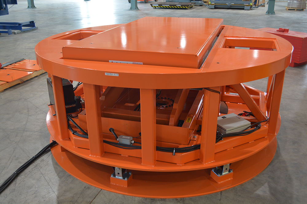 tork scissor lift sub floor system