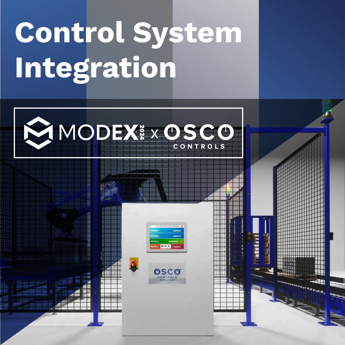 OSCO Controls, an Autoquip Company to Showcase Integrated Control Systems at MODEX 2024