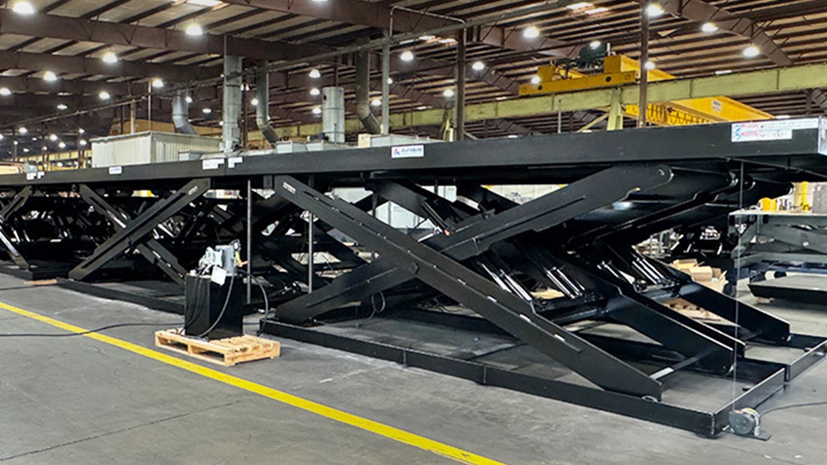 Improving Efficiency with High-Capacity Scissor Lifts