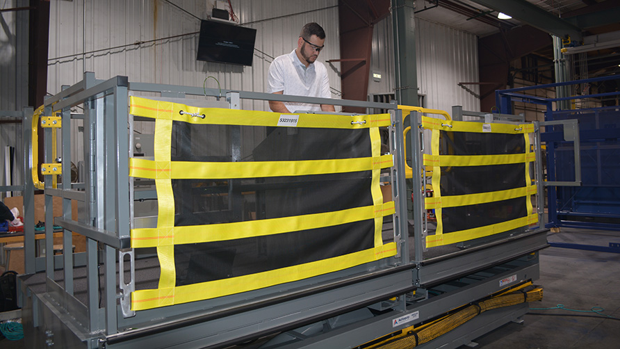 Advanced Ergonomic Work Platform System for Aerospace Industry