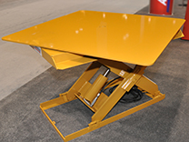 Scissor Lift Turntables